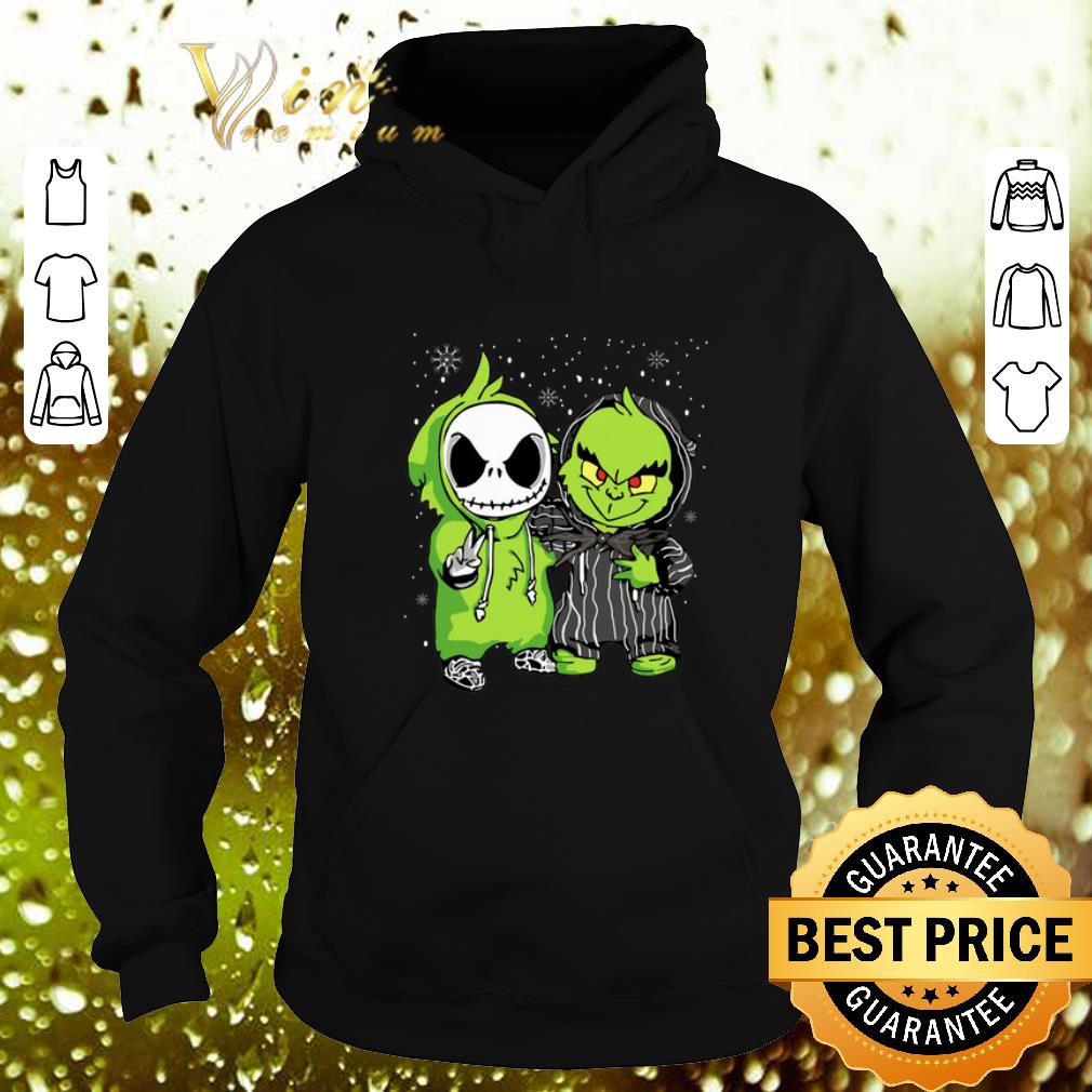 Nice Baby Jack Skellington and Grinch Christmas shirt Nice Baby Jack Skellington and Grinch Christmas shirt 4 1 - Nice Baby Jack Skellington and Grinch Christmas shirt