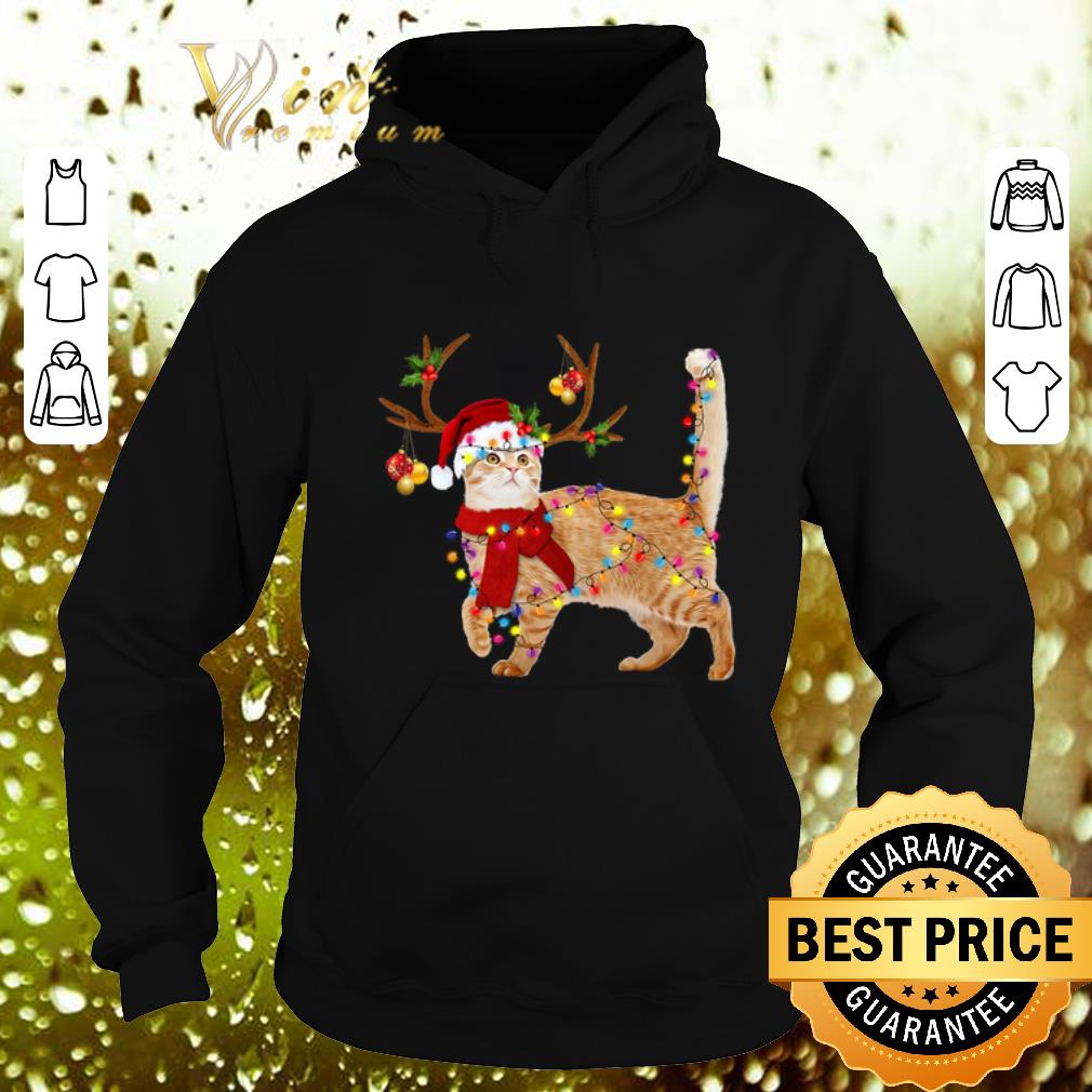 Nice Cat gorgeous reindeer Christmas shirt 4 - Nice Cat gorgeous reindeer Christmas shirt