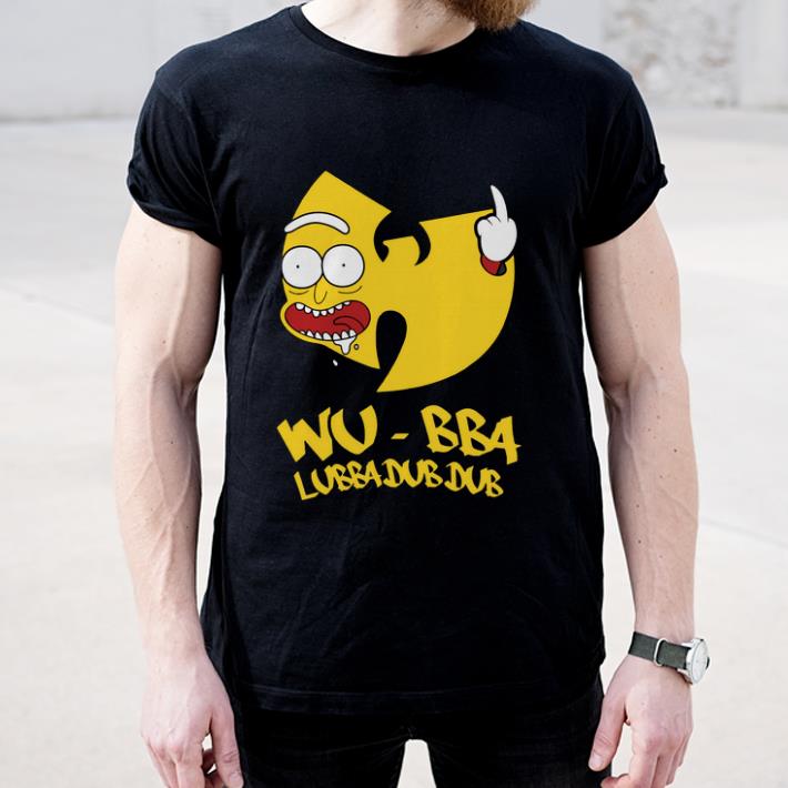 Nice Rick Sanchez Wu Tang Wubba Lubba Dub Dub shirt 4 - Nice Rick Sanchez Wu Tang Wubba Lubba Dub Dub shirt