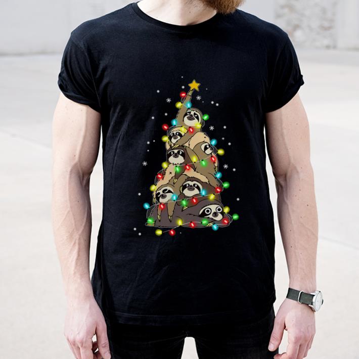 Nice Sloth Merry Christmas Tree shirt 4 - Nice Sloth Merry Christmas Tree shirt