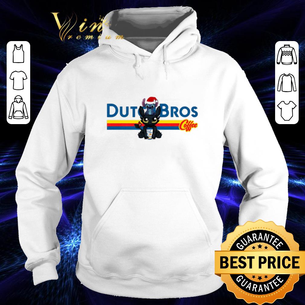 Nice Stitch and Toothless Dutch Bros Coffee Christmas shirt 4 - Nice Stitch and Toothless Dutch Bros Coffee Christmas shirt