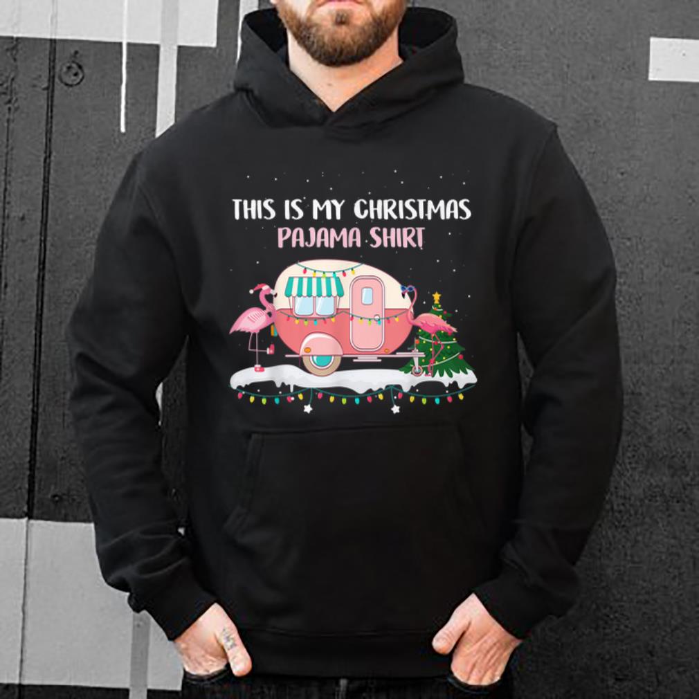 Nice This Is My Christmas Pajama Flamingo Camping RV sweater 4 - Nice This Is My Christmas Pajama Flamingo Camping RV sweater