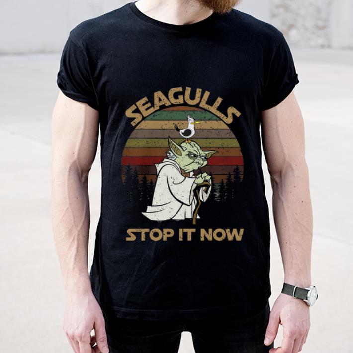 Nice Vintage Yoda Seagulls Stop It Now shirt 4 - Nice Vintage Yoda Seagulls Stop It Now shirt