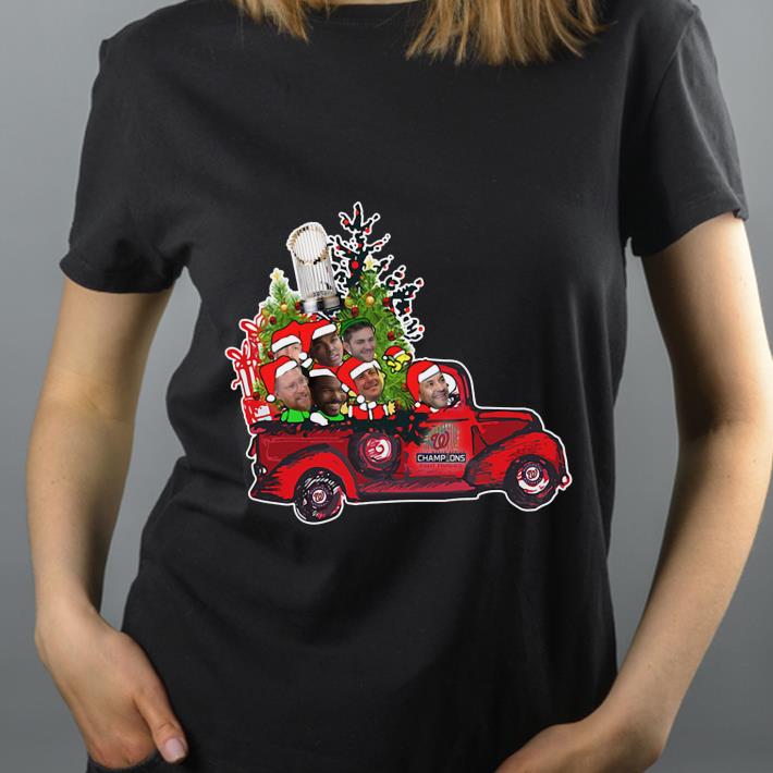 Nice Washington Nationals 2019 World Series Champions Merry Christmas shirt 4 - Nice Washington Nationals 2019 World Series Champions Merry Christmas shirt