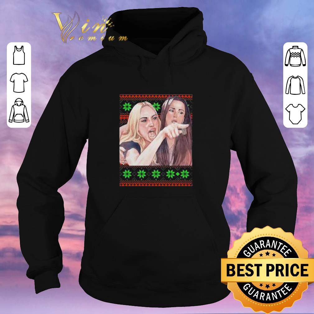 Nice Woman Yelling at a Cat Christmas shirt sweater Nice Woman Yelling at a Cat Christmas shirt sweater 4 - Nice Woman Yelling at a Cat Christmas shirt sweater