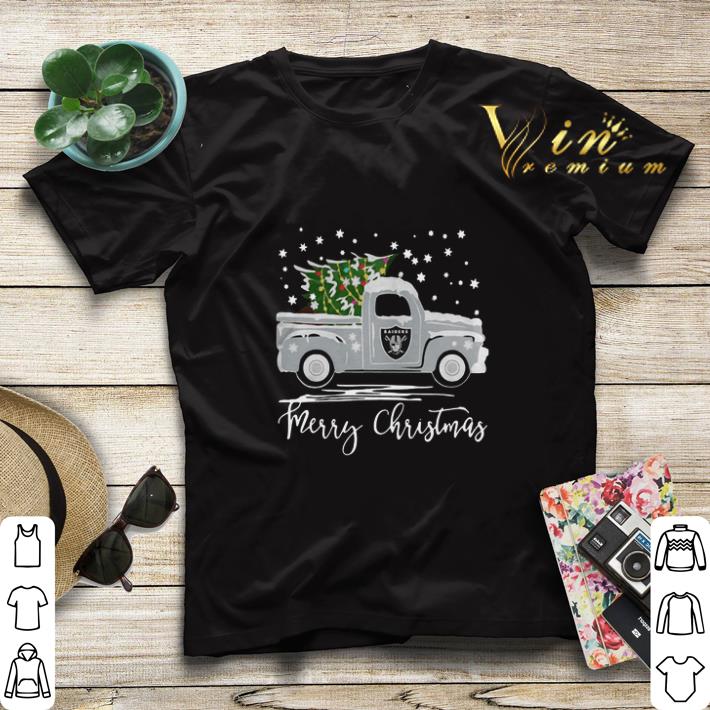 Oakland Raiders Truck Merry Christmas shirt sweater Oakland Raiders Truck Merry Christmas shirt sweater 4 - Oakland Raiders Truck Merry Christmas shirt sweater