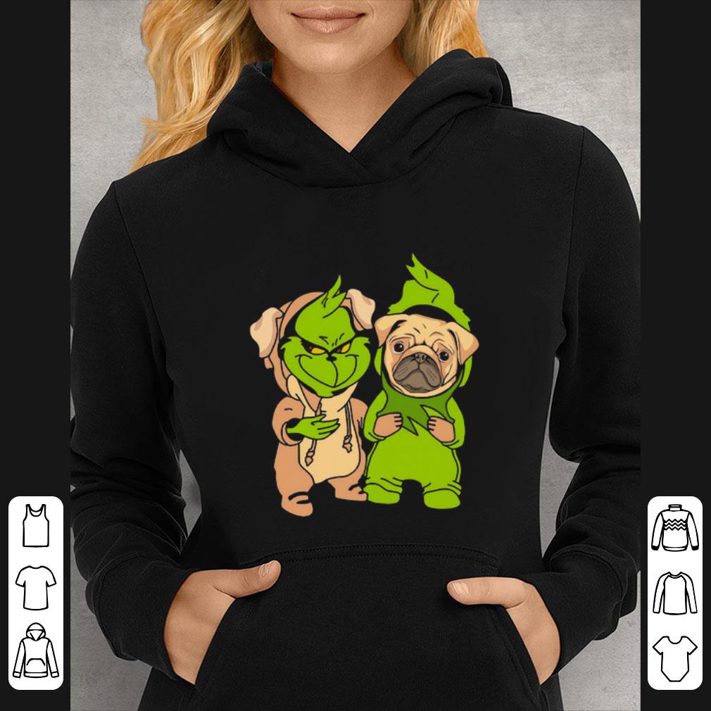 Official Baby Grinch and Pug dog shirt 4 - Official Baby Grinch and Pug dog shirt