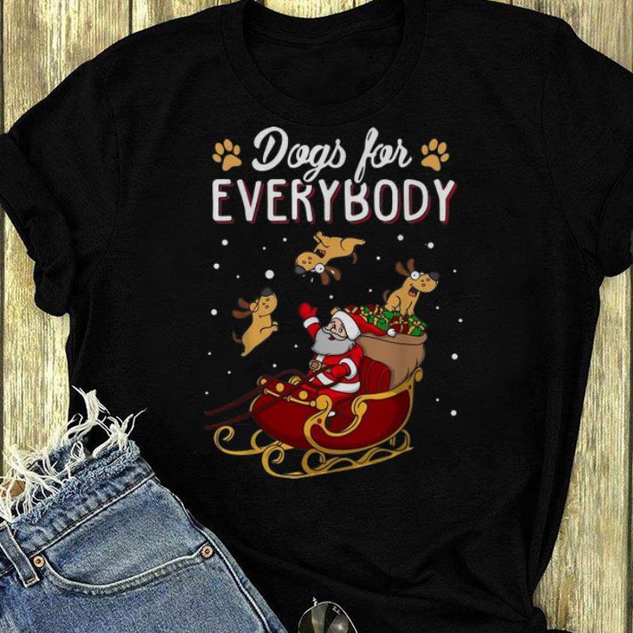 Official Christmas Dogs For Everybody Santa And Dog Reindeer shirt 4 - Official Christmas Dogs For Everybody Santa And Dog Reindeer shirt