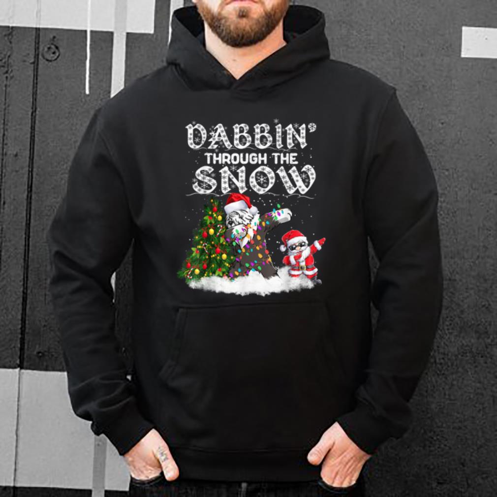 Official Dabbin Through The Snow Old English Sheepdog Christmas Dog shirt 4 - Official Dabbin Through The Snow Old English Sheepdog Christmas Dog shirt