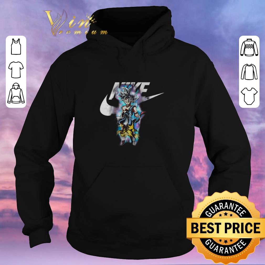 Official Dragon ball Son Goku Ultra Instinct Nike just do it shirt sweater 4 - Official Dragon ball Son Goku Ultra Instinct Nike just do it shirt sweater