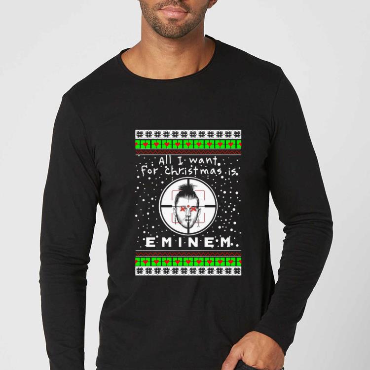 Official Eminem Rapper Ugly Christmas shirt 4 - Official Eminem Rapper Ugly Christmas shirt