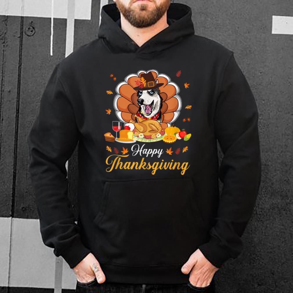 Official Happy Thanksgiving Turkey Husky Dog Pilgrim Gift Feasted shirt 4 - Official Happy Thanksgiving Turkey Husky Dog Pilgrim Gift Feasted shirt