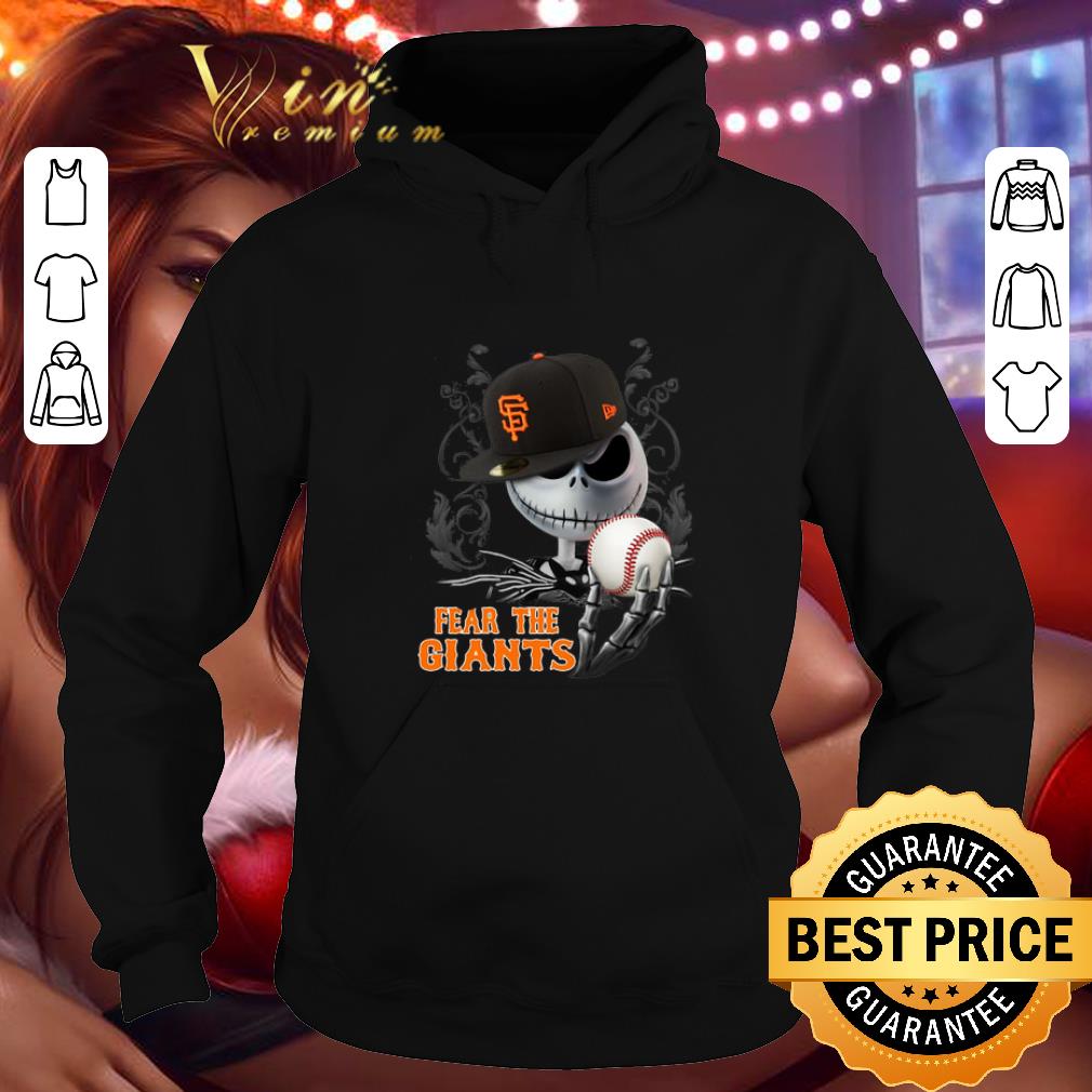 Official Jack Skellington Fear The San Francisco Giants shirt Official Jack Skellington Fear The San Francisco Giants shirt 4 - Official Jack Skellington Fear The San Francisco Giants shirt
