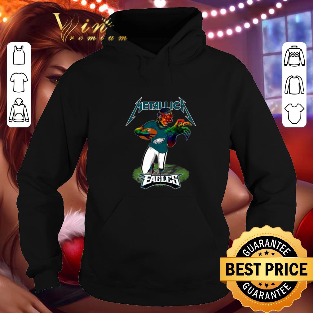 Official Monster Metallica Philadelphia Eagles shirt 4 - Official Monster Metallica Philadelphia Eagles shirt