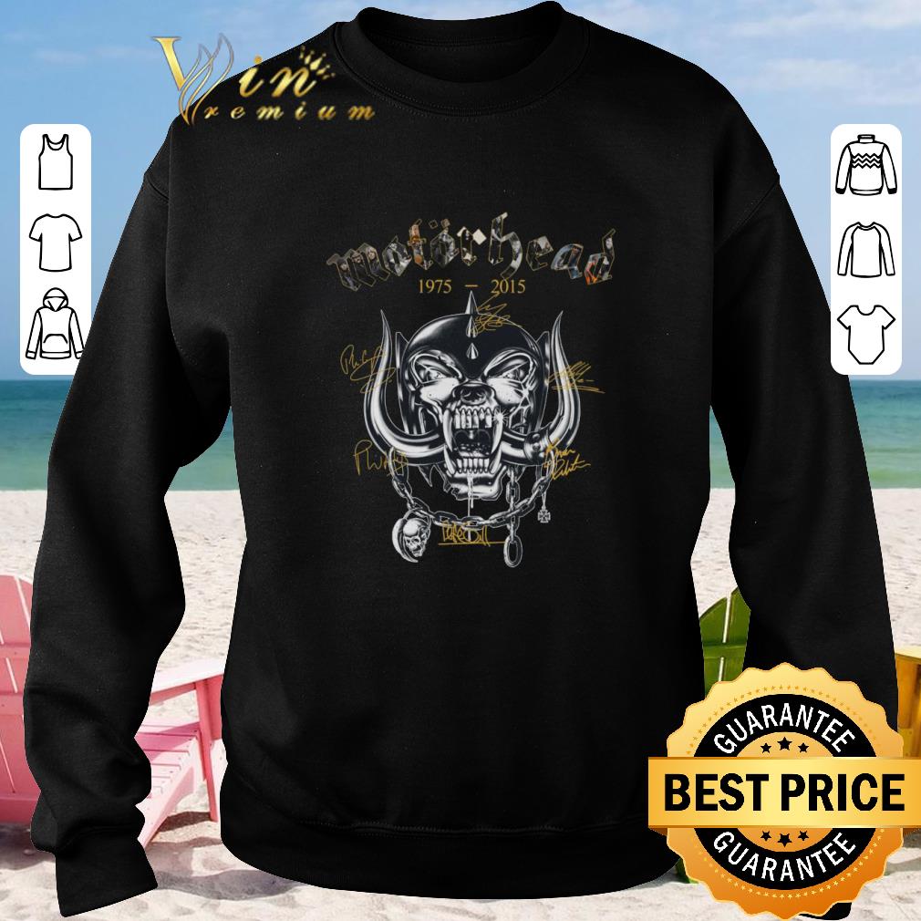Official Motorhead 1975-2015 signatures shirt 2020 Official Motorhead 1975 2015 signatures shirt 2020 4 - Official Motorhead 1975-2015 signatures shirt 2020
