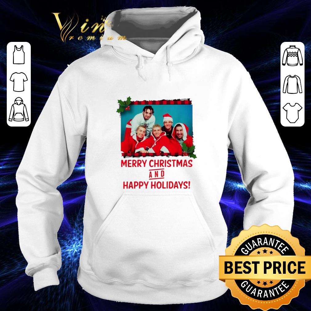 Official NSYNC Merry Christmas and happy holidays shirt 4 - Official NSYNC Merry Christmas and happy holidays shirt
