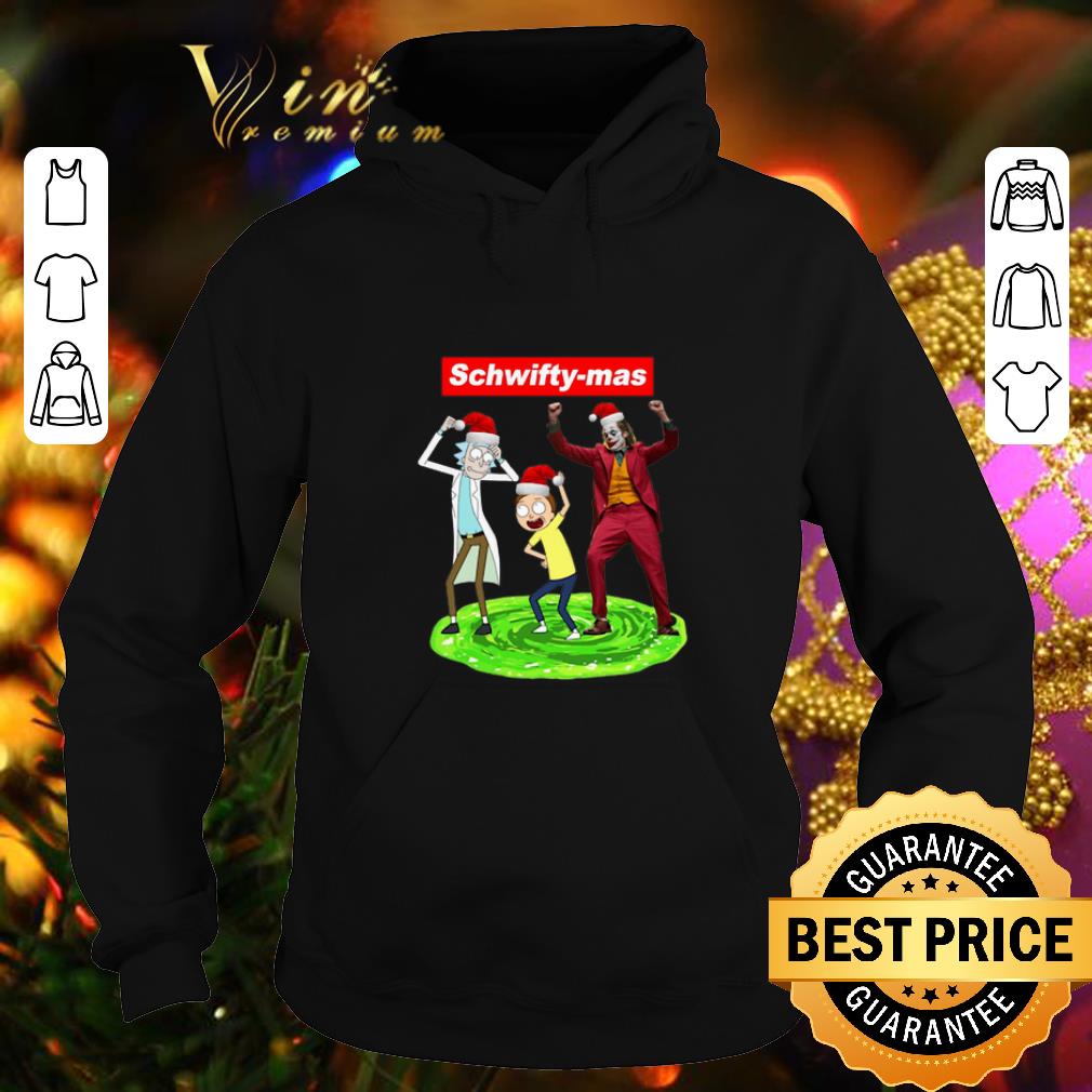 Official Supreme Schwifty mas Rick and Morty Joker dancing Christmas shirt 4 - Official Supreme Schwifty-mas Rick and Morty Joker dancing Christmas shirt