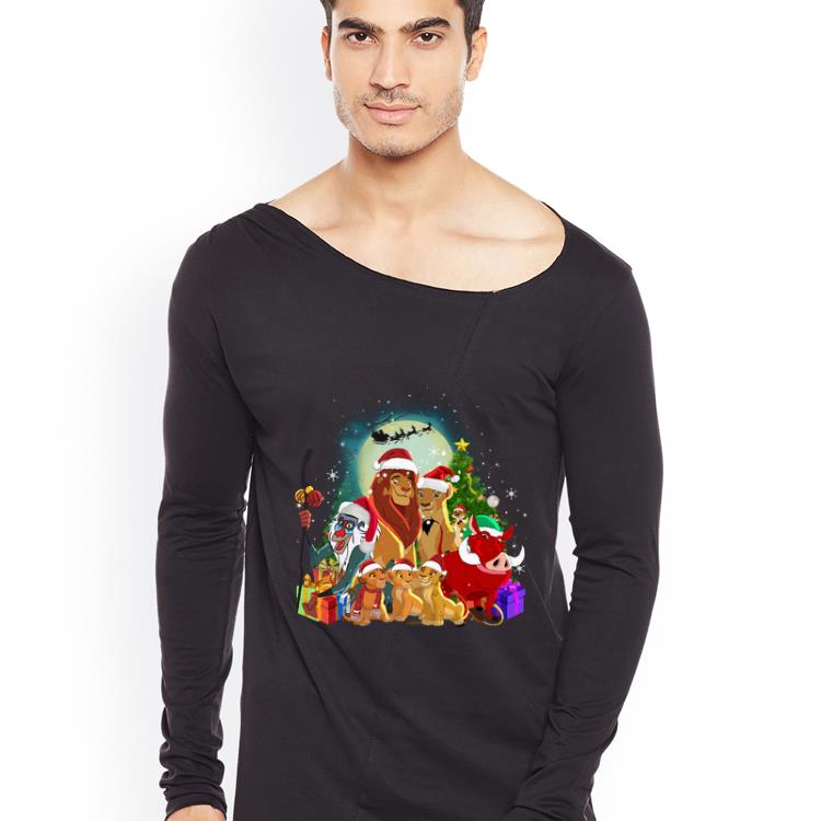 Official The Lion King Characters Merry Christmas shirt 4 - Official The Lion King Characters Merry Christmas shirt