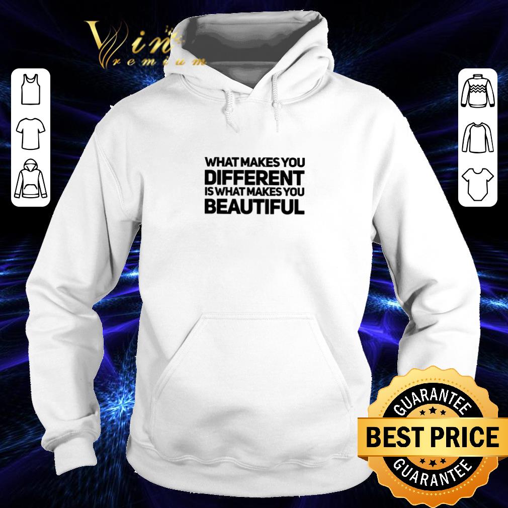 Official What makes you different is what makes you beautiful shirt 4 - Official What makes you different is what makes you beautiful shirt