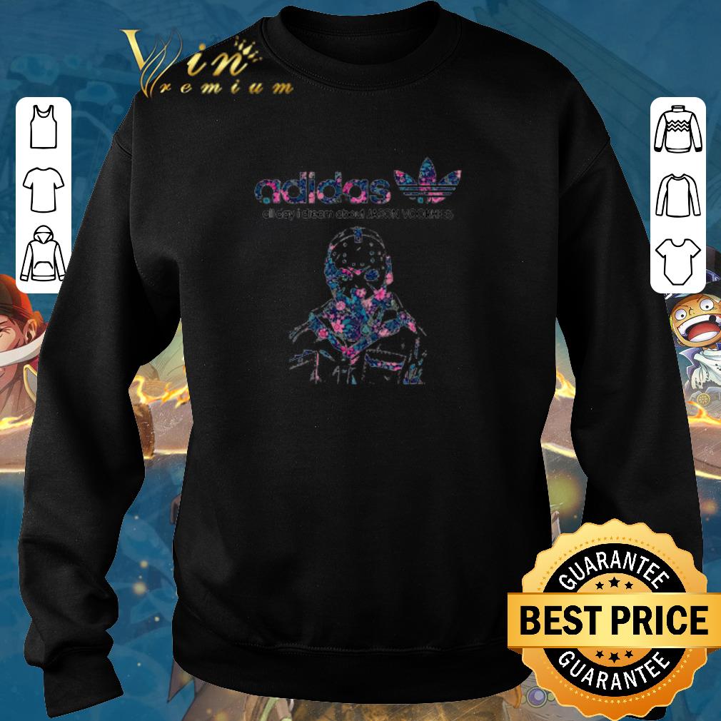 Official adidas all day I dream about Jason Voorhees shirt sweater 2019 4 - Official adidas all day I dream about Jason Voorhees shirt sweater 2019