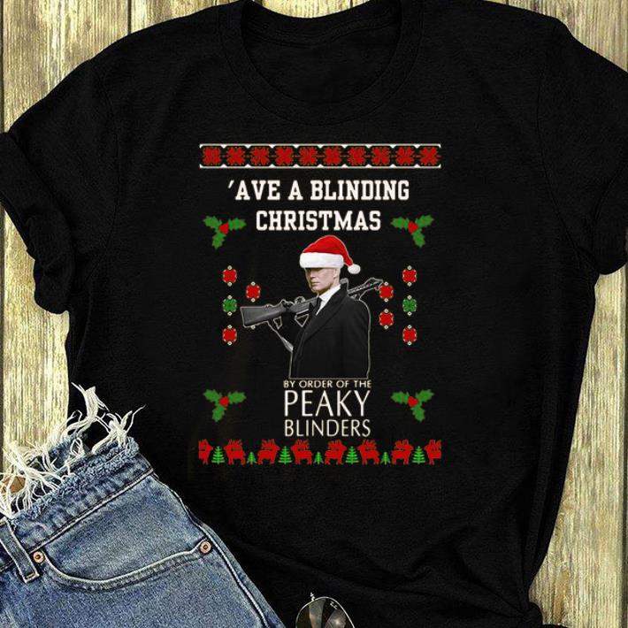 Original Ave A Blinding Christmas By Order Of The Peaky Blinders Ugly Christmas shirt 4 - Original Ave A Blinding Christmas By Order Of The Peaky Blinders Ugly Christmas shirt