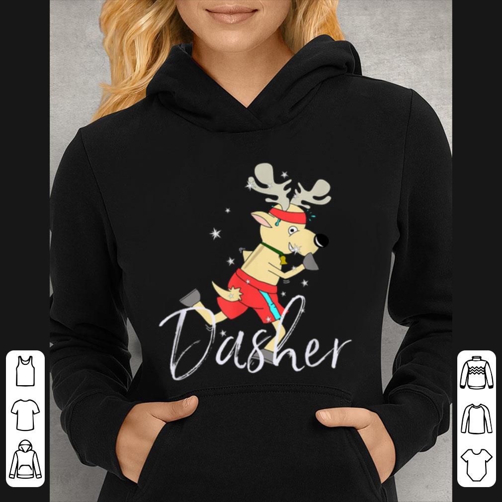 Original Dasher Cute Reindeer Funny Christmas Group Set Tee shirt 4 - Original Dasher Cute Reindeer Funny Christmas Group Set Tee shirt