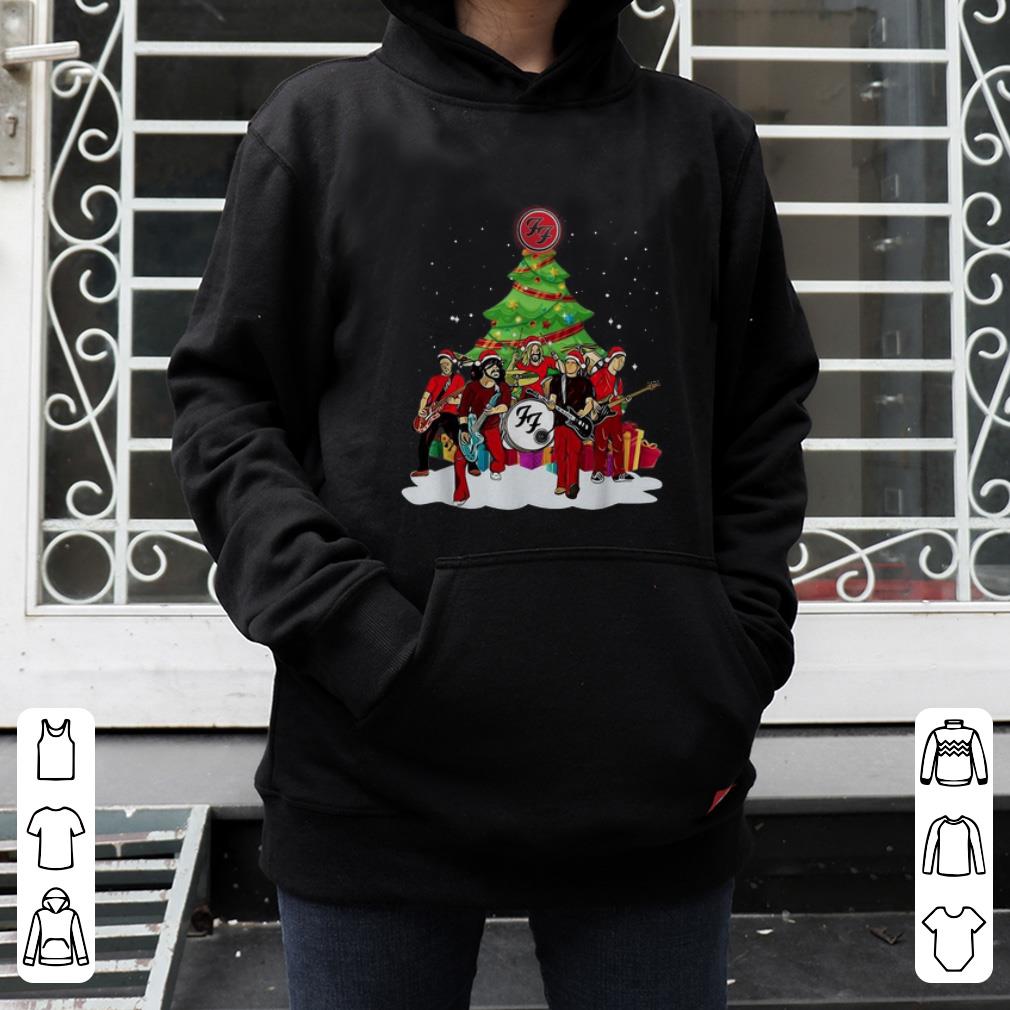 Original Foo Fighters Christmas Tree FF Rock Band shirt 4 - Original Foo Fighters Christmas Tree FF Rock Band shirt