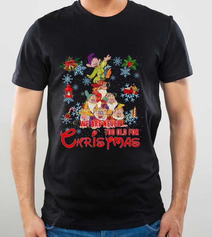 Original Grumpy Christmas Tree We Are Never Too Old For Christmas shirt 4 - Original Grumpy Christmas Tree We Are Never Too Old For Christmas shirt