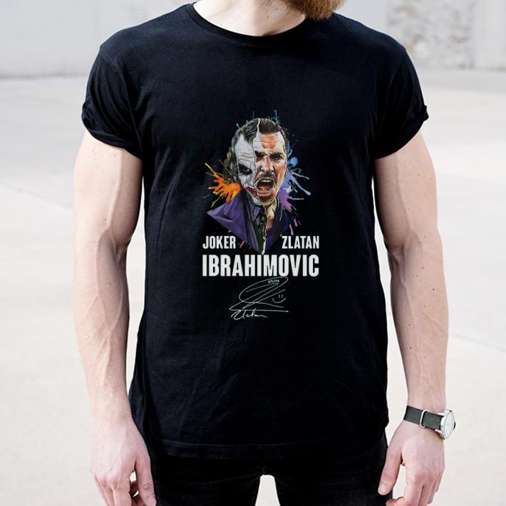 Original Joker Zlatan Ibrahimovic signature shirt 4 - Original Joker Zlatan Ibrahimovic signature shirt