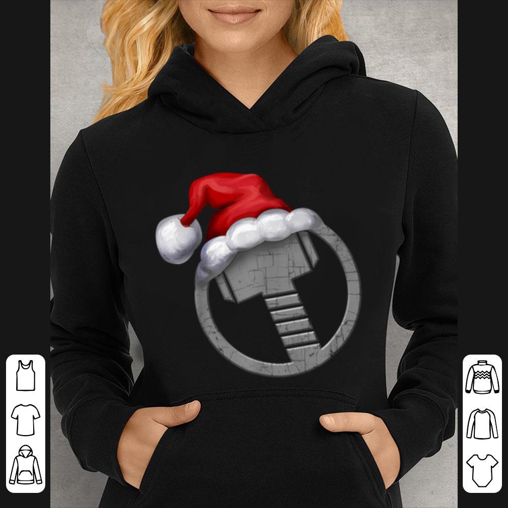 Original Marvel Thor Hammer Icon Santa Hat Christmas Graphic shirt 4 - Original Marvel Thor Hammer Icon Santa Hat Christmas Graphic shirt