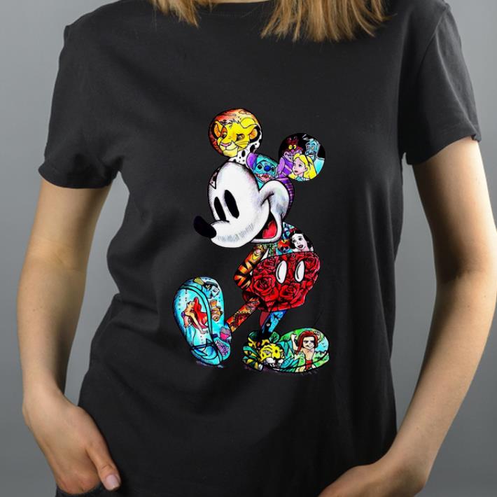 Original Mickey Mouse With Disney Tattoos shirt 4 - Original Mickey Mouse With Disney Tattoos shirt
