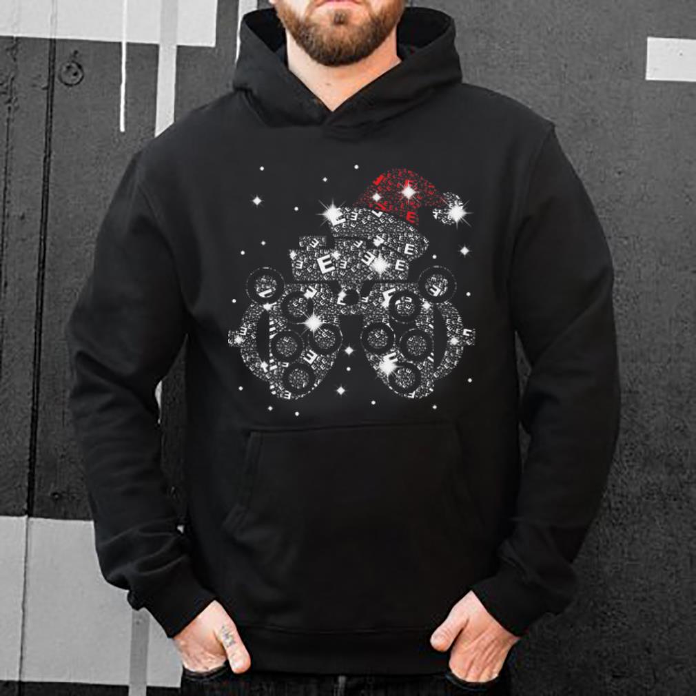 Original Optometry Bright Santa Diamond Christmas shirt 4 - Original Optometry Bright Santa Diamond Christmas shirt