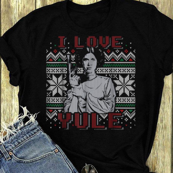 Original Star Wars I Love Yule Leia Christmas Humor shirt 4 - Original Star Wars I Love Yule Leia Christmas Humor shirt