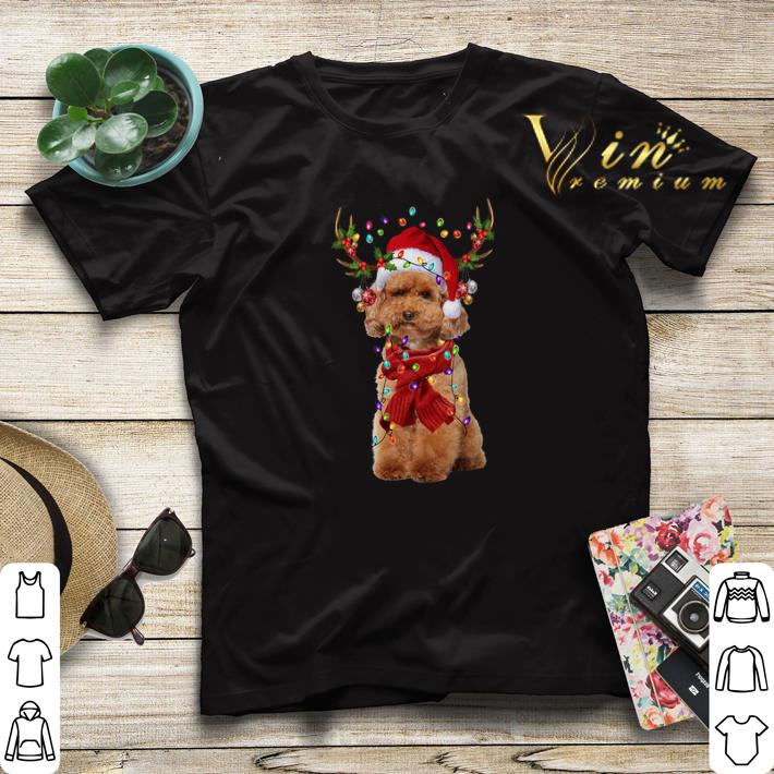 Poodle Reindeer Christmas shirt sweater Poodle Reindeer Christmas shirt sweater 4 - Poodle Reindeer Christmas shirt sweater