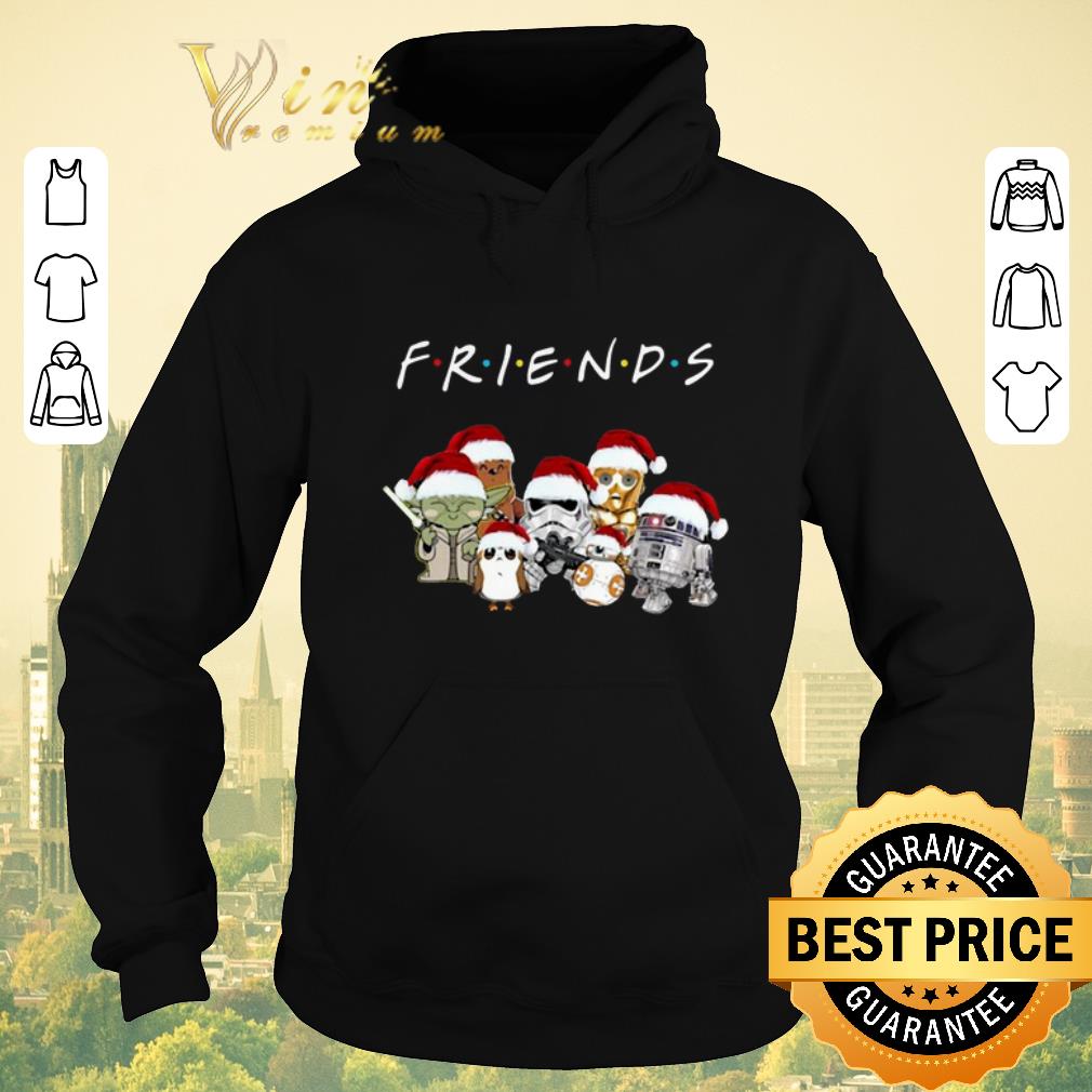 Premium Christmas Friends Star Wars Cartoon Character shirt 4 - Premium Christmas Friends Star Wars Cartoon Character shirt
