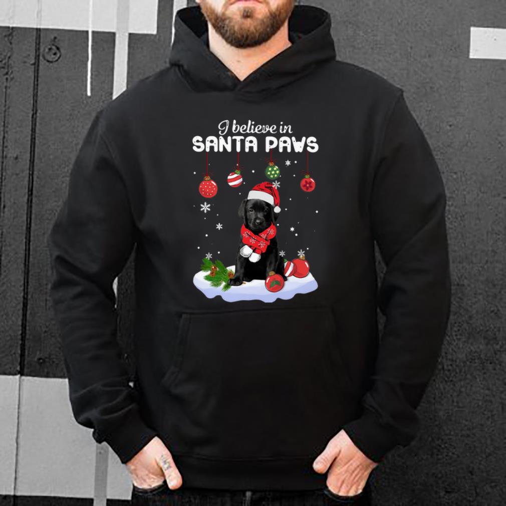 Premium Christmas Labrador Retriever I Believe In Santa Paws shirt 4 - Premium Christmas Labrador Retriever I Believe In Santa Paws shirt