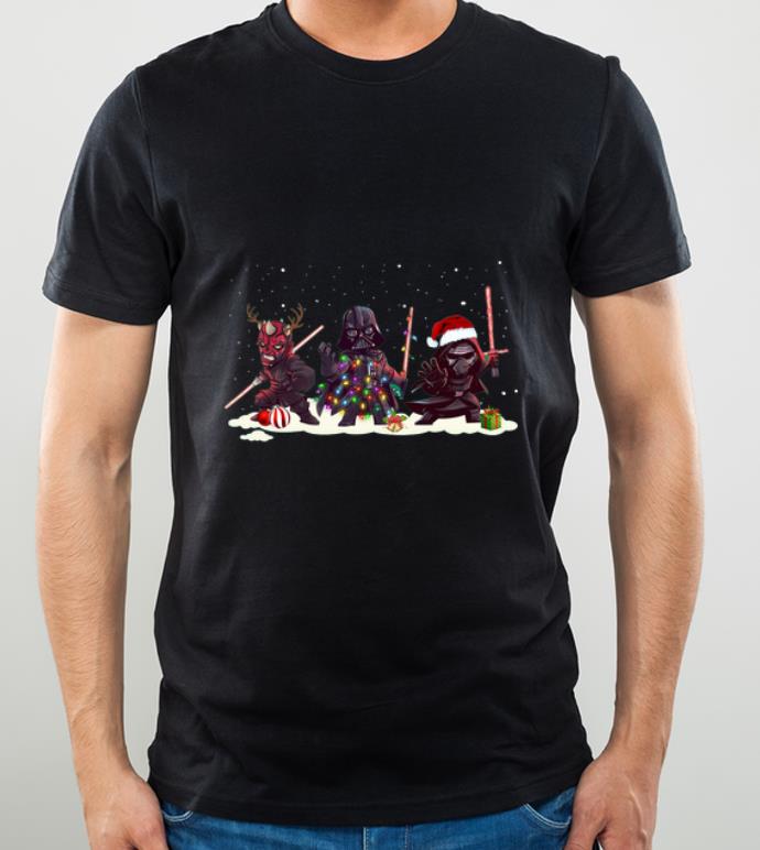 Premium Darth Vader Kylo Ren And Darth Maul Chibi Christmas Gift shirt 4 - Premium Darth Vader Kylo Ren And Darth Maul Chibi Christmas Gift shirt