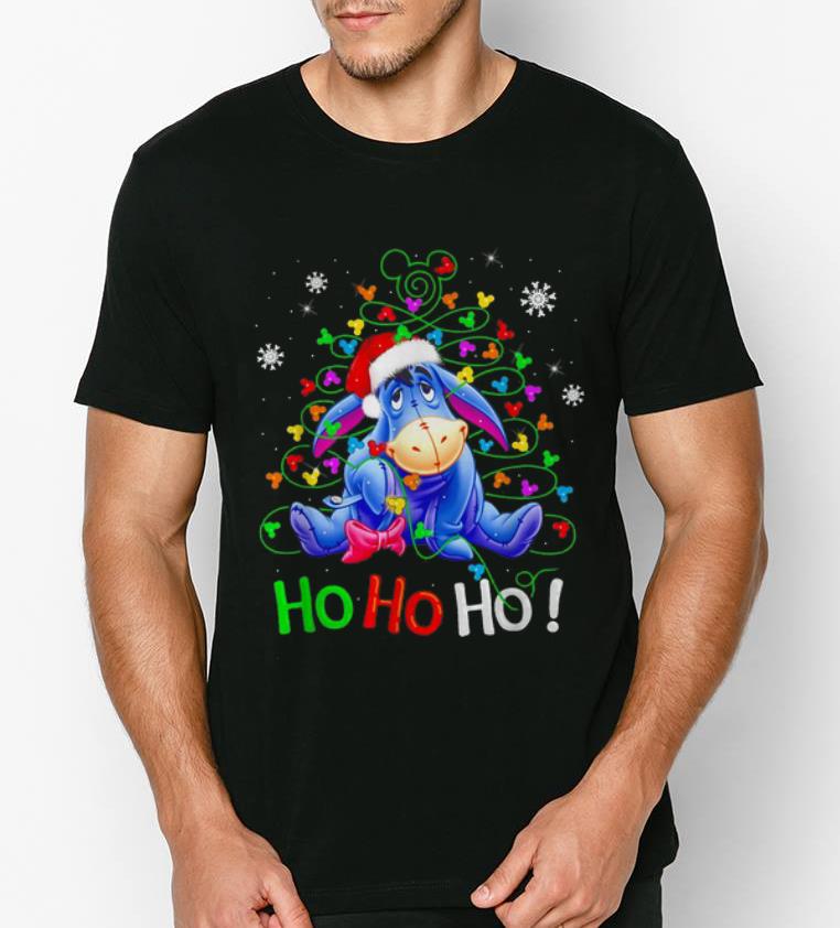 Premium Eeyore Winnie The Pooh Eeyore Ho Ho Ho Christmas shirt 4 - Premium Eeyore Winnie The Pooh Eeyore Ho Ho Ho Christmas shirt