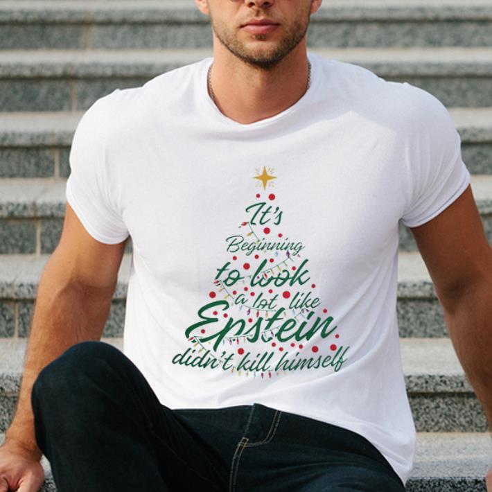 Premium It s beginning to look a lot like epstein didn t kill himself Christmas shirt 4 - Premium It’s beginning to look a lot like epstein didn’t kill himself Christmas shirt