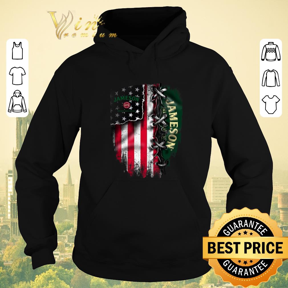 Premium Jameson Irish Whiskey inside American flag shirt 4 - Premium Jameson Irish Whiskey inside American flag shirt