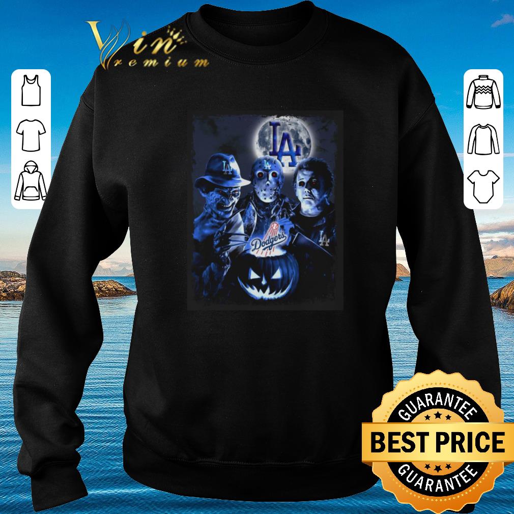 Premium Los Angeles Dodgers Horror film characters shirt 2020 4 - Premium Los Angeles Dodgers Horror film characters shirt 2020