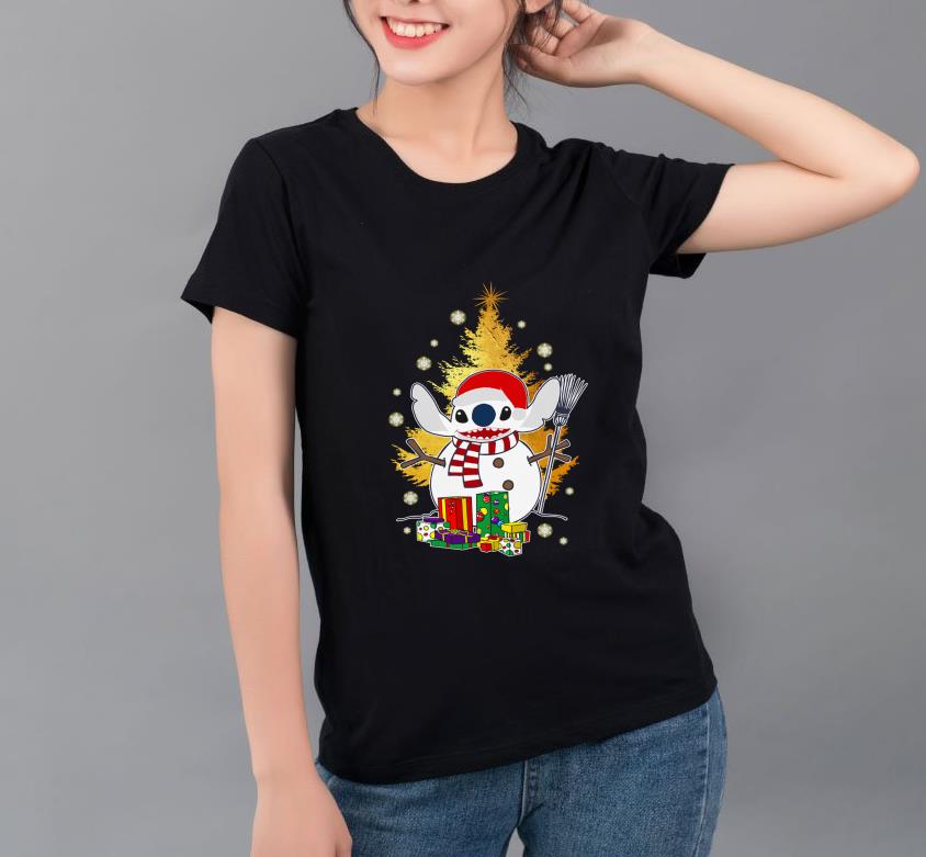 Premium Make Snowman Christmas Tree Santa Stitch shirt 4 - Premium Make Snowman Christmas Tree Santa Stitch shirt