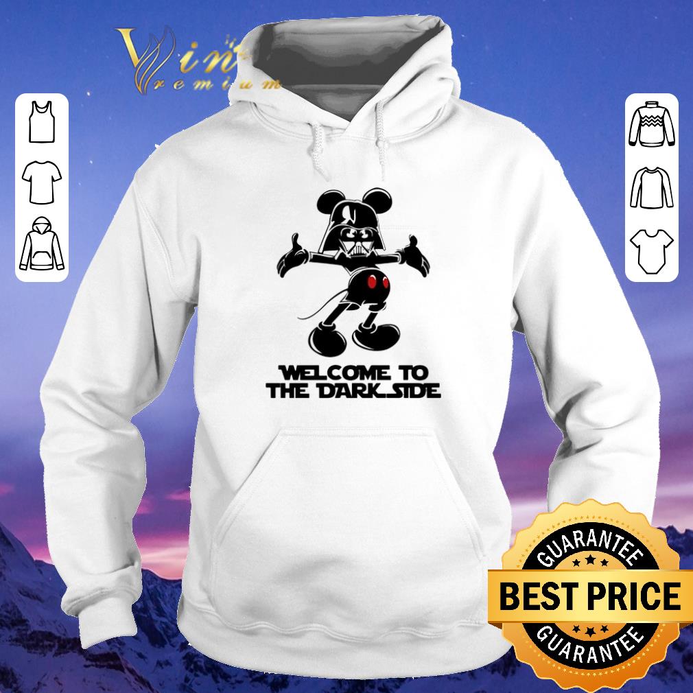 Premium Mickey Darth Vader welcome to the dark side shirt sweater 4 - Premium Mickey Darth Vader welcome to the dark side shirt sweater