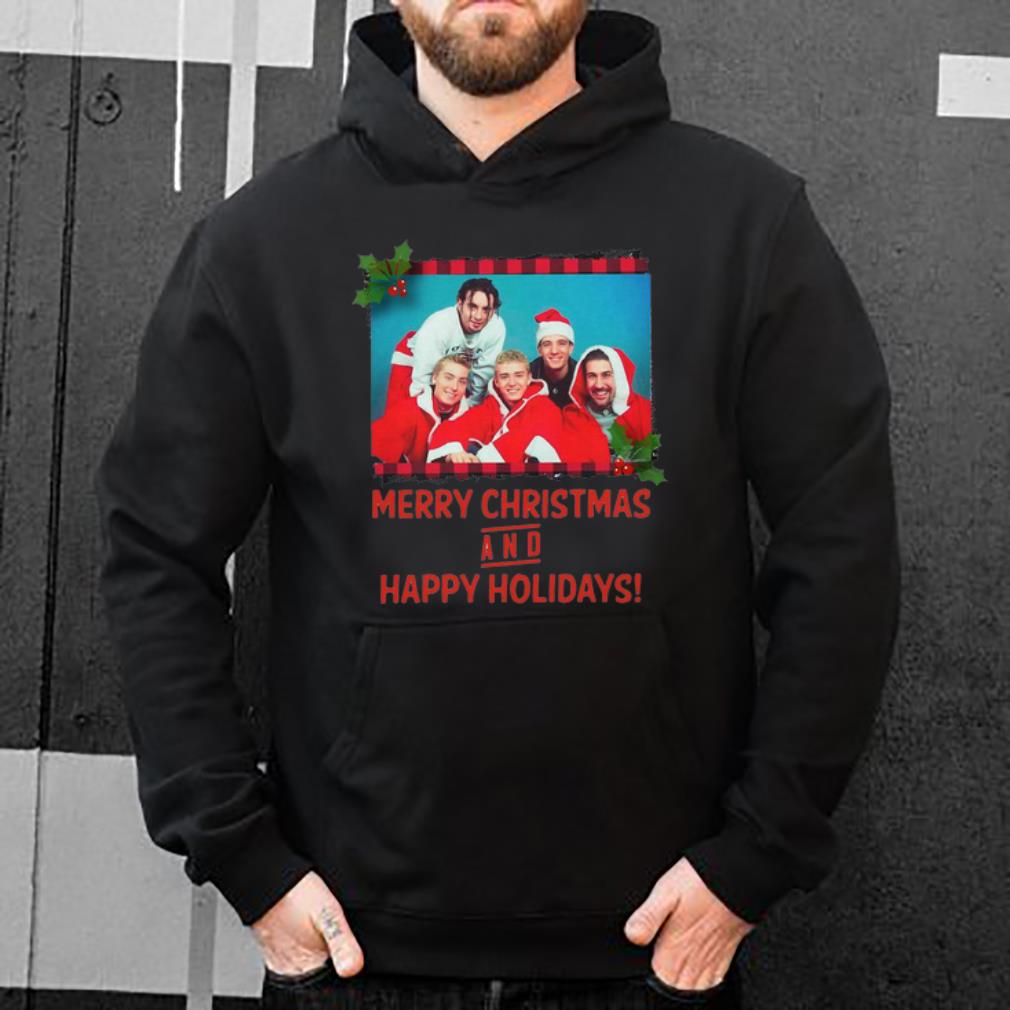 Premium NSYNC Merry Christmas And Happy Holidays shirt 4 - Premium NSYNC Merry Christmas And Happy Holidays shirt