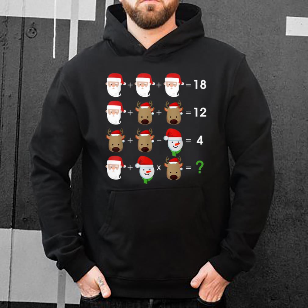 Premium Order Of Operations Quiz Math Santa Reindeer Christmas shirt 4 - Premium Order Of Operations Quiz Math Santa Reindeer Christmas shirt