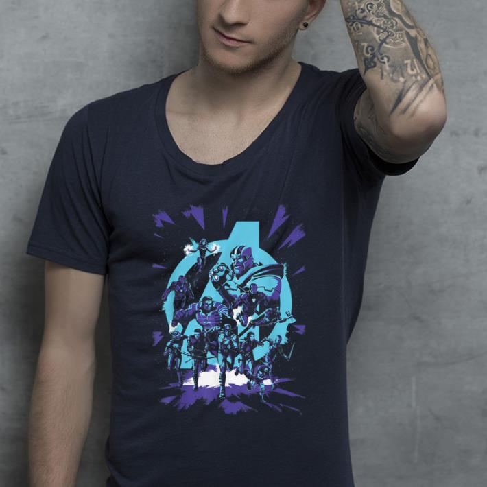Premium Super Heroes Vs Thanos Marvel Avengers Endgame shirt 4 - Premium Super Heroes Vs Thanos Marvel Avengers Endgame shirt