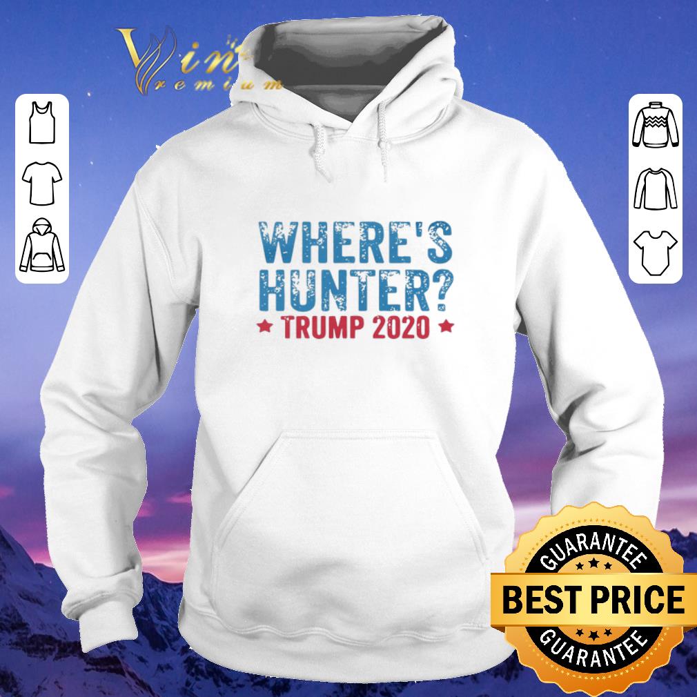 Premium Where s Hunter Trump 2020 shirt sweater 4 - Premium Where's Hunter Trump 2020 shirt sweater