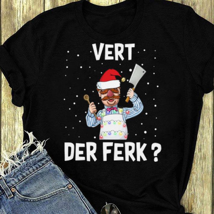 Pretty Christmas Santa Chef Vert Der Ferk shirt 4 - Pretty Christmas Santa Chef Vert Der Ferk shirt