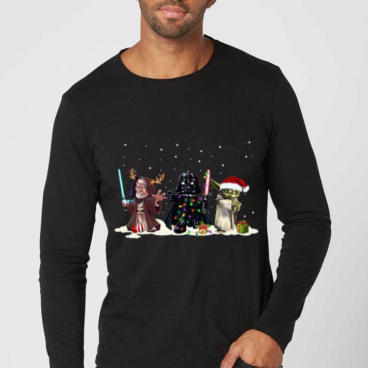 Pretty Darth Vader Yoda Palpatine Star Wars Christmas shirt 4 - Pretty Darth Vader Yoda Palpatine Star Wars Christmas shirt