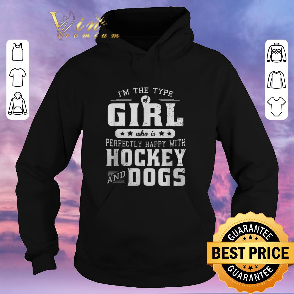 Pretty I m the type of girl who is perfectly happy with hockey and books shirt sweater 4 - Pretty I'm the type of girl who is perfectly happy with hockey and books shirt sweater